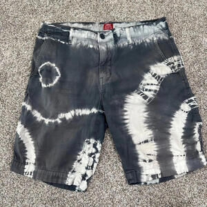 Levi's XX Chino shorts men's 31‎ gray tie dye Flex stretch retro acid wash